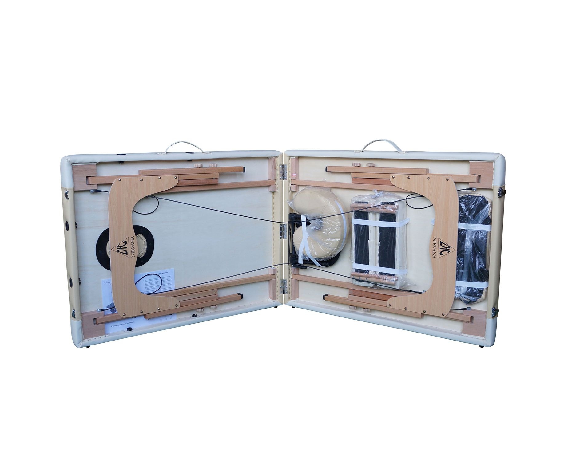 Массажный стол DFC NIRVANA Relax цвет бежево-кремовый