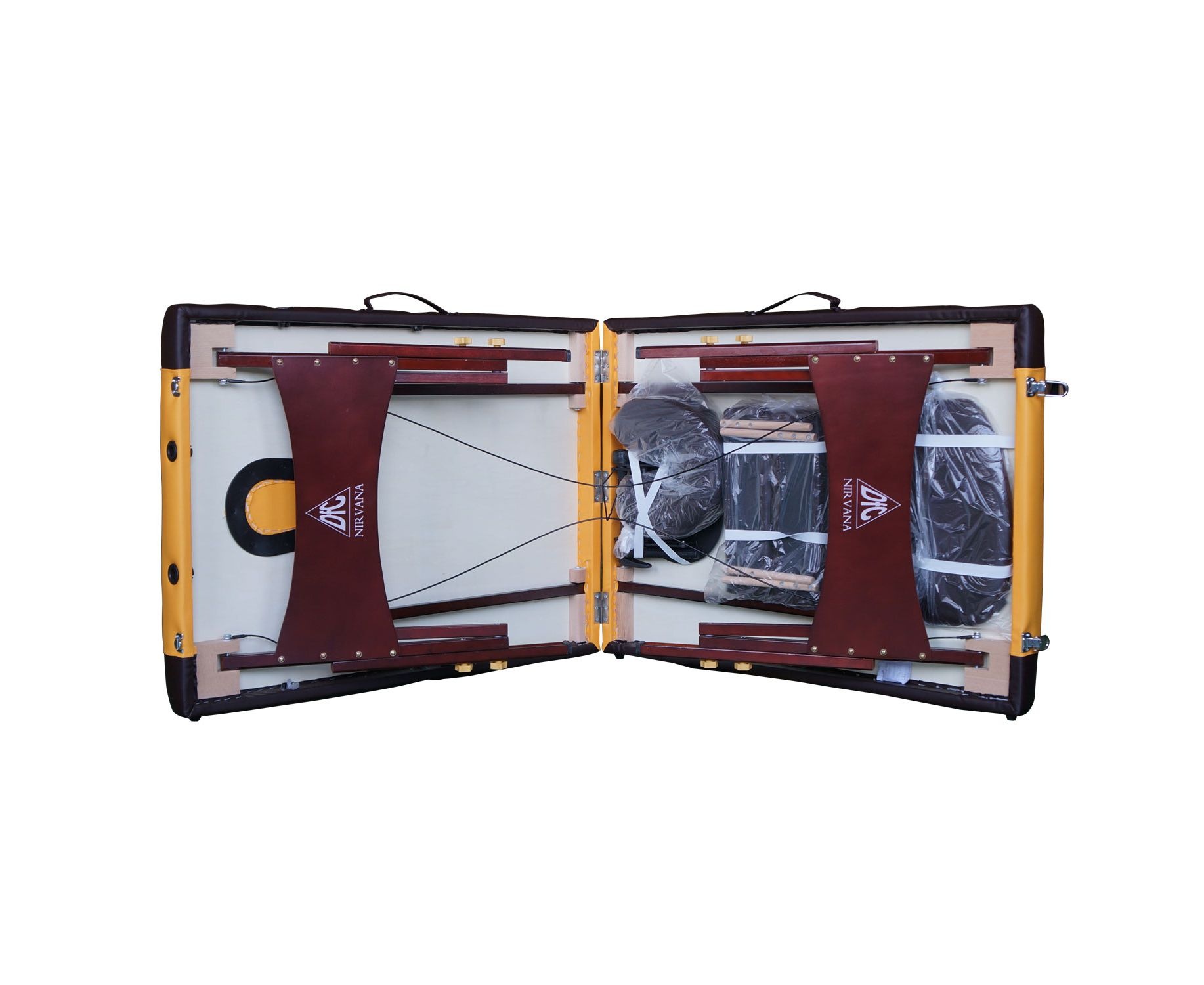 Массажный стол DFC NIRVANA Relax цвет горчично-коричневый