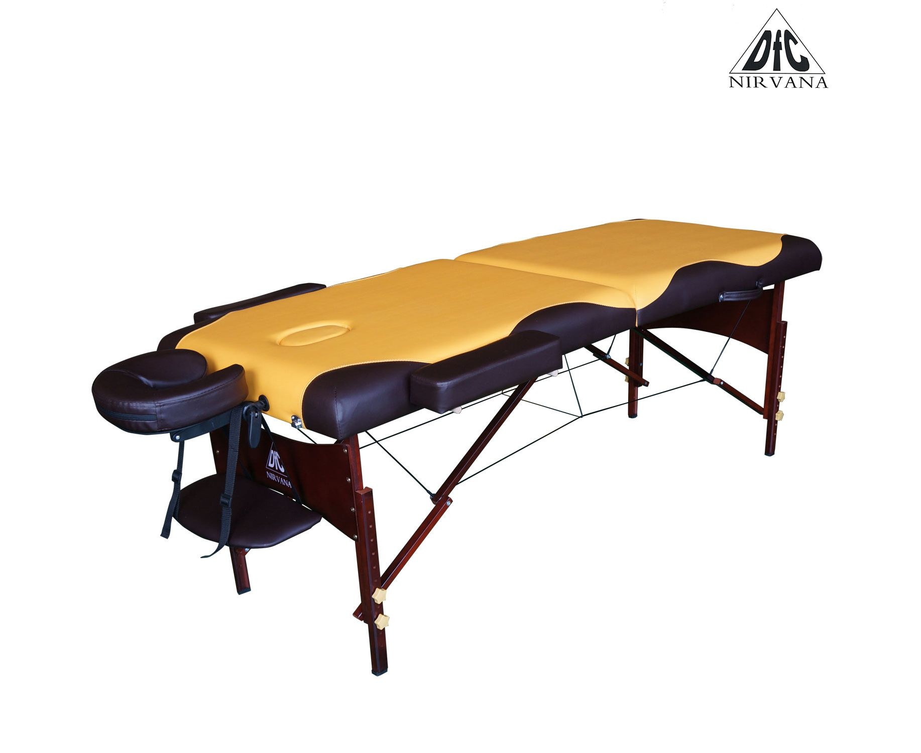 Массажный стол DFC NIRVANA Relax цвет горчично-коричневый