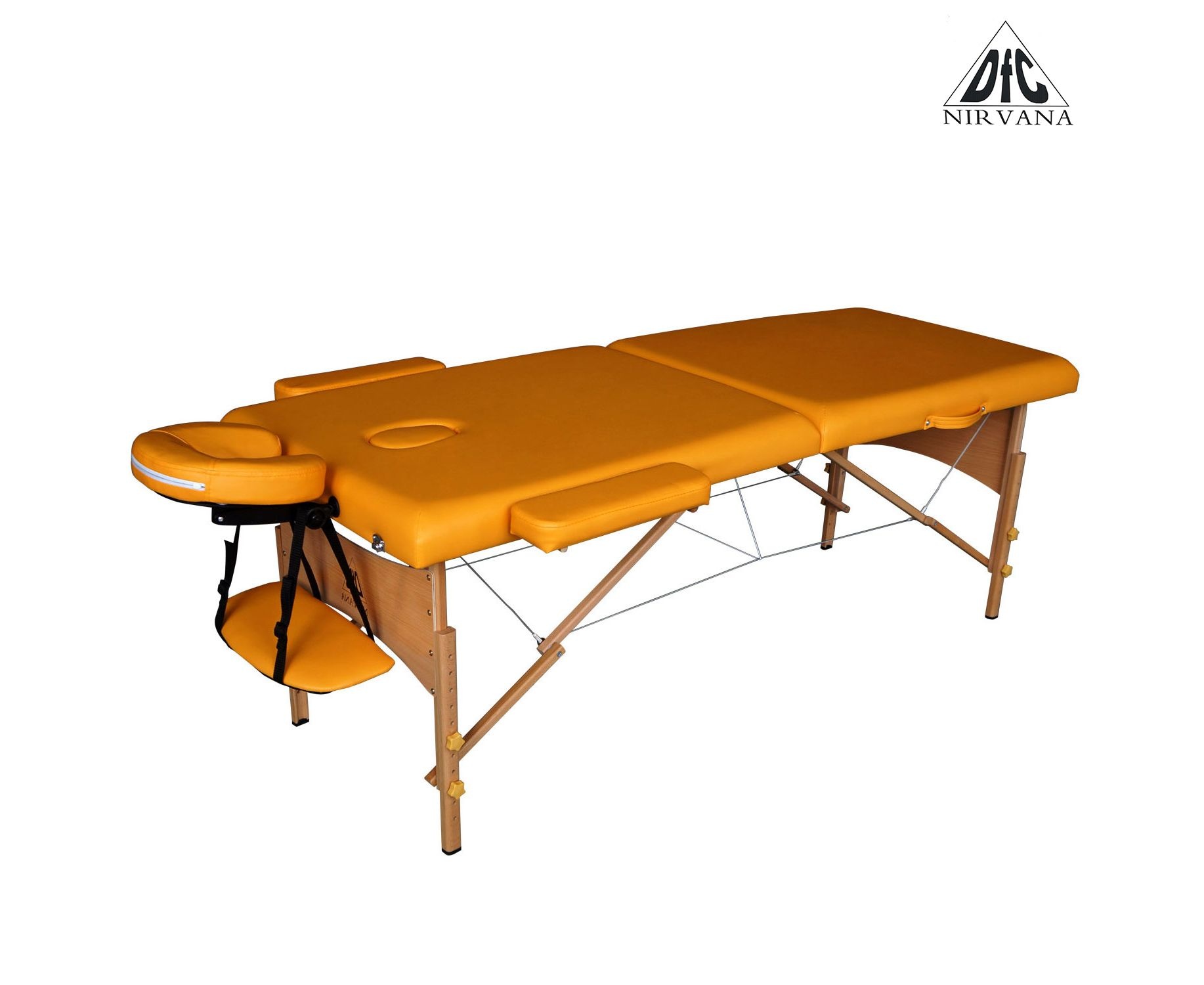 Массажный стол DFC NIRVANA Relax цвет горчичный