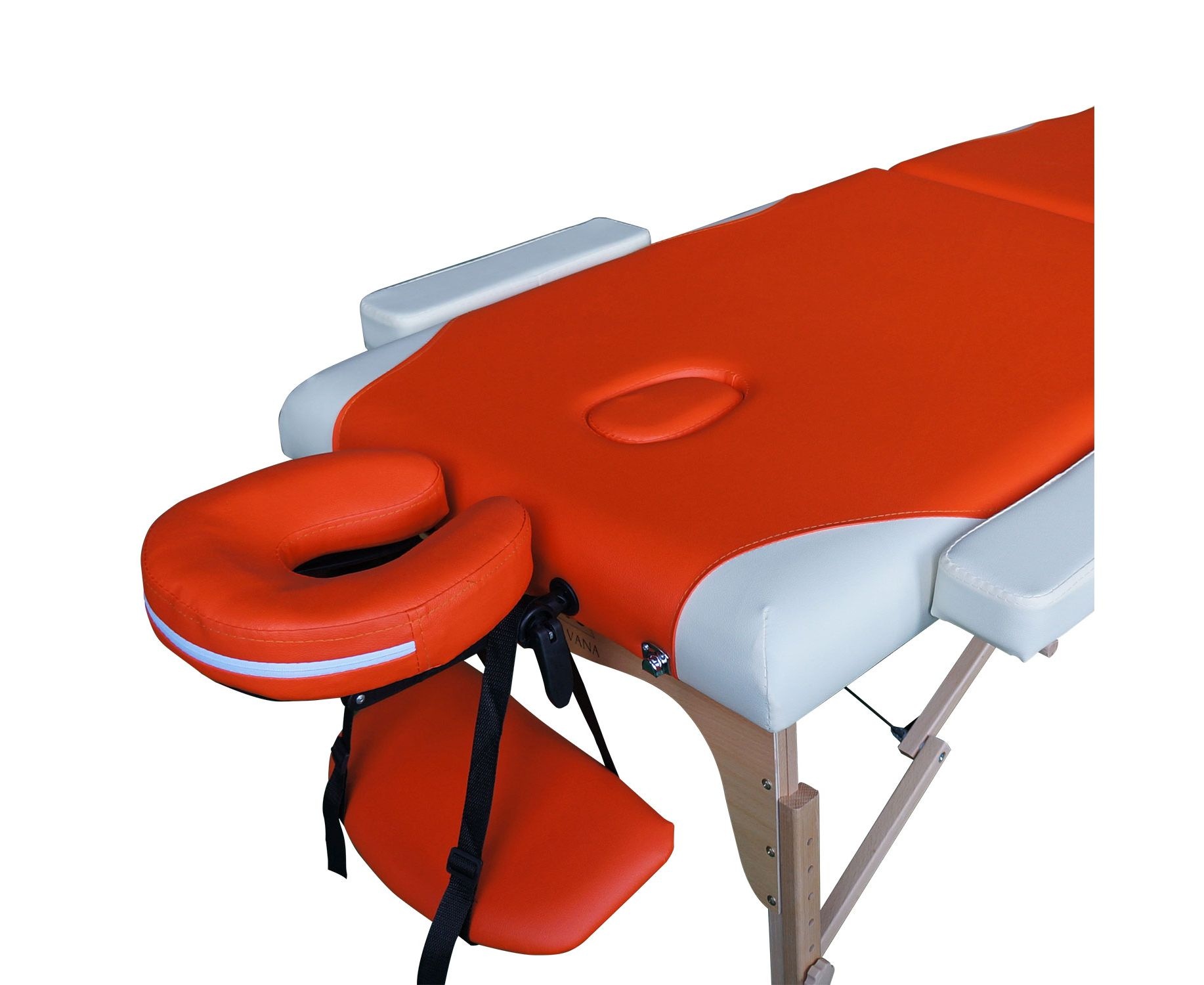 Массажный стол DFC NIRVANA Relax цвет оранжево-кремовый