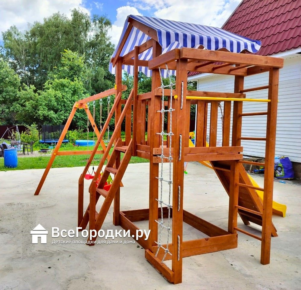 Детская площадка Савушка Мастер 5 - Махагон