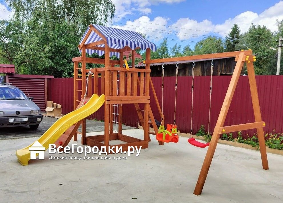 Детская площадка Савушка Мастер 5 - Махагон