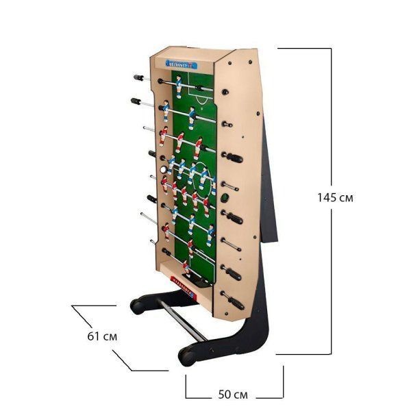 Игровой стол - футбол Maccabi Mini светлый