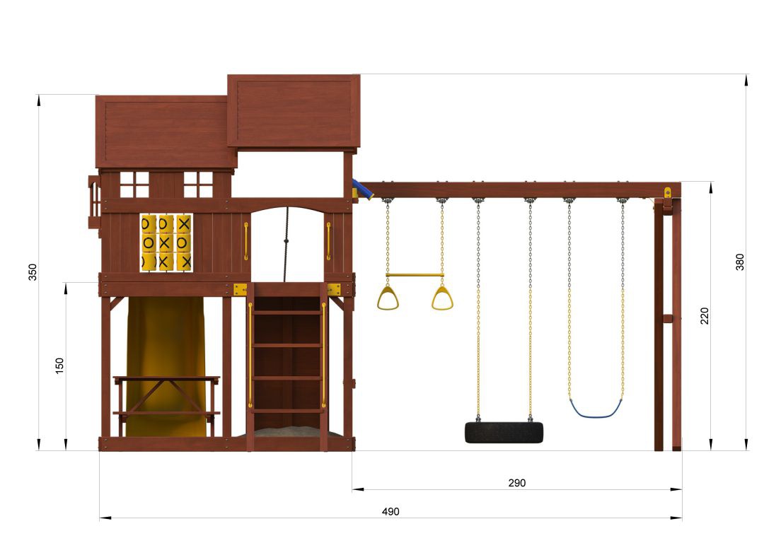 Детский игровой комплекс NewSunrise НьюСанрайз