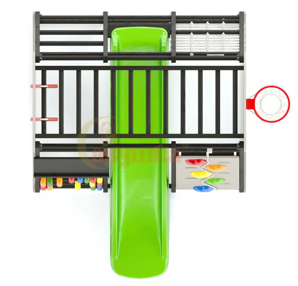 Детский комплекс Савушка Непоседа 4 nero