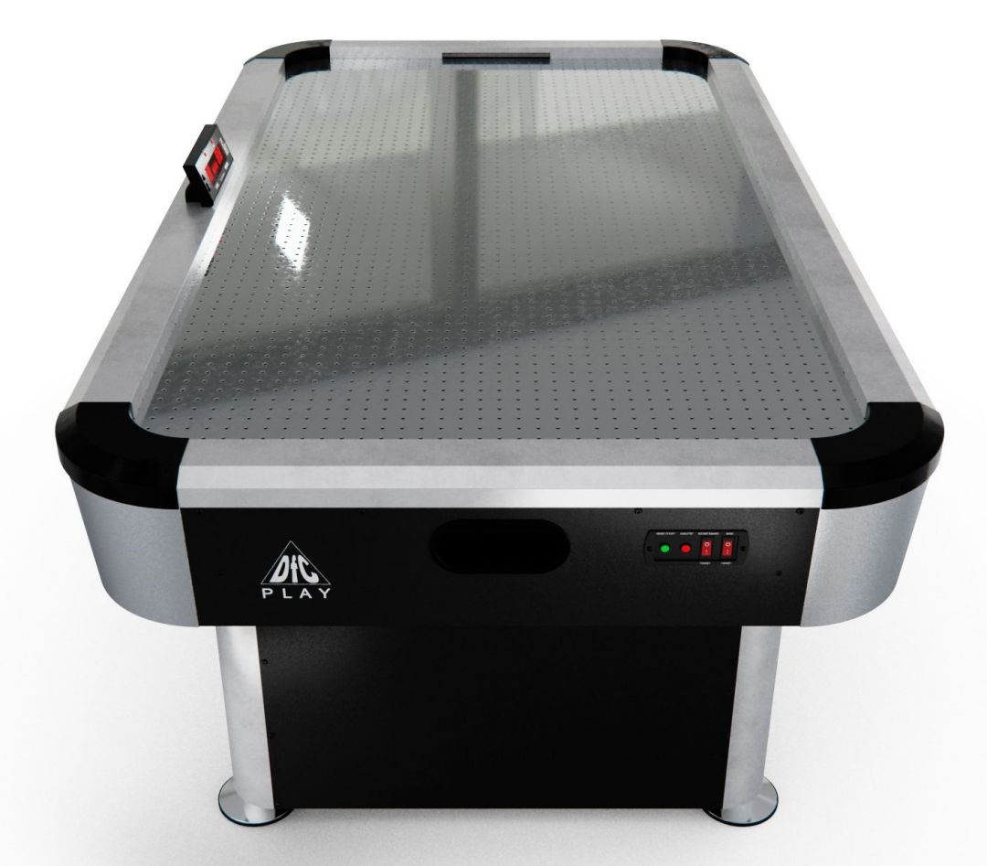 Игровой стол - аэрохоккей DFC Opal нержавеющая сталь