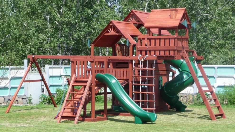Детская деревянная площадка Охотник