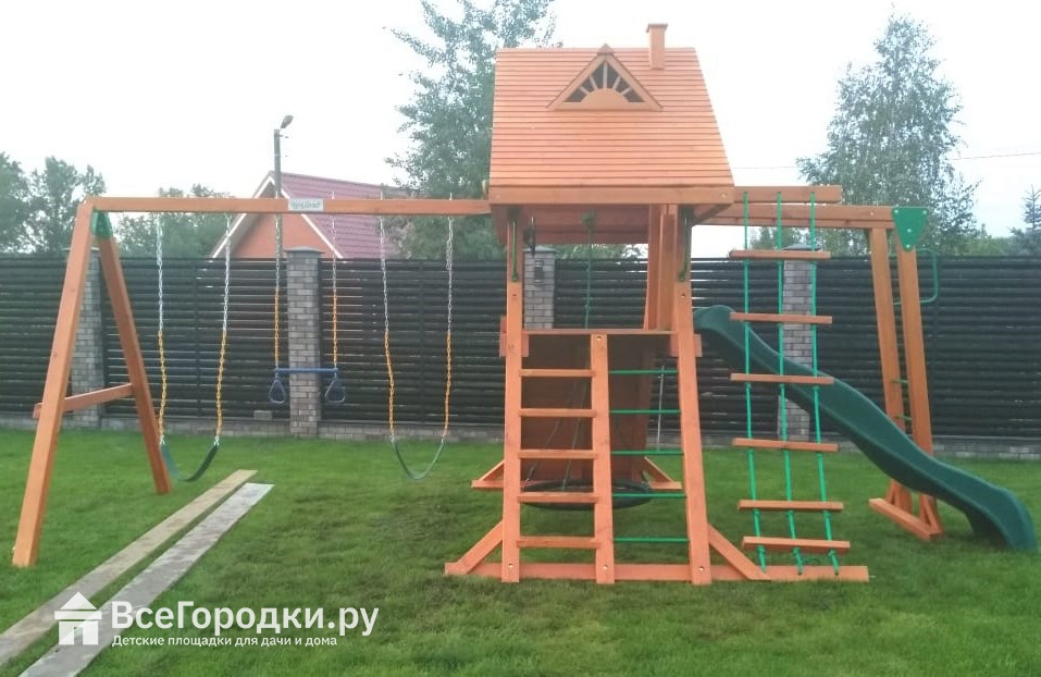 Детская игровая площадка Igragrad Крепость Фани с рукоходом (Дерево)