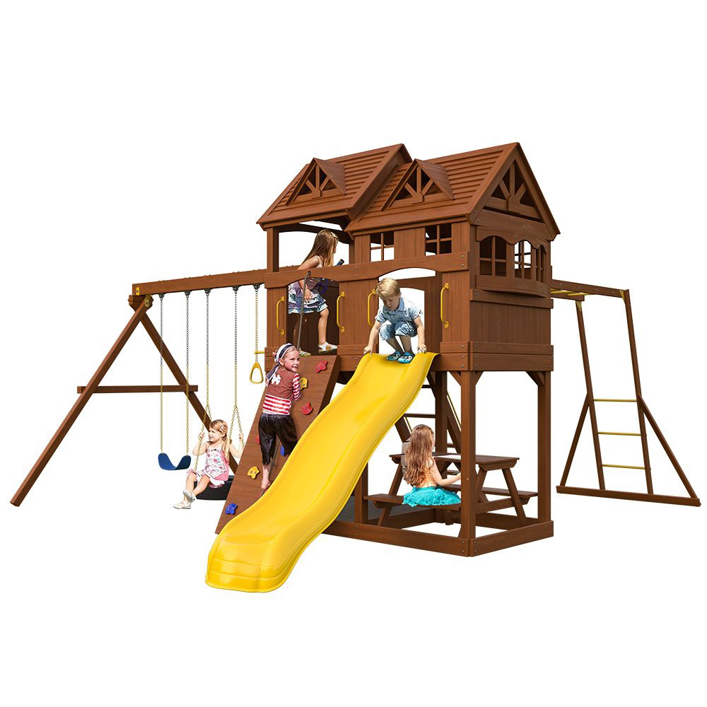 Детский игровой комплекс New Sunrise с рукоходом