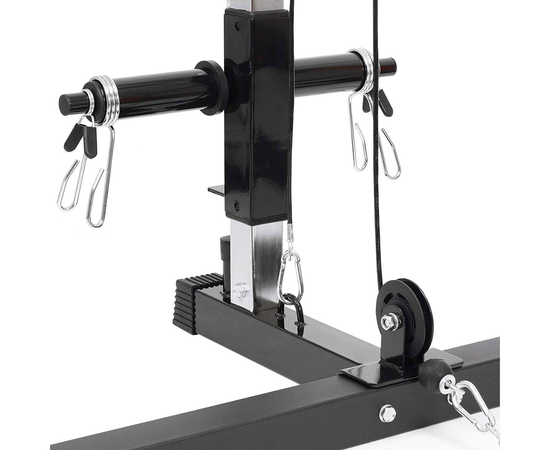 Рама силовая и тяга сверху DFC черный/оранж. (четыре короба)