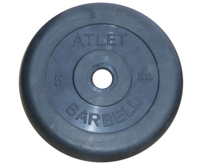disk-obrezinennyj-barbell-atlet-5-kg-diametr-31-mm
