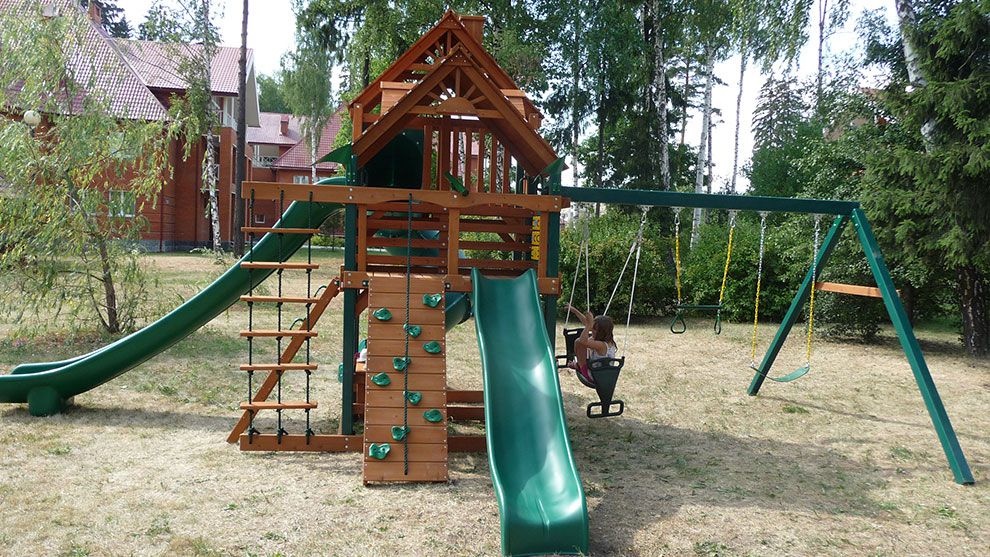Детская деревянная площадка Горец 2