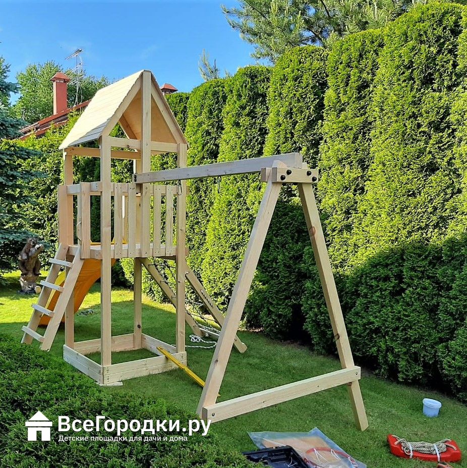 Детская деревянная игровая площадка Самсон 7-й Элемент