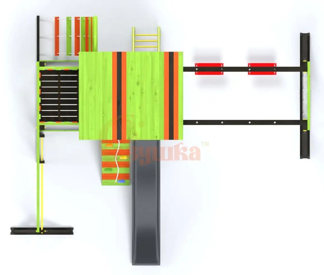 Детская площадка Савушка-15 (Color-6)