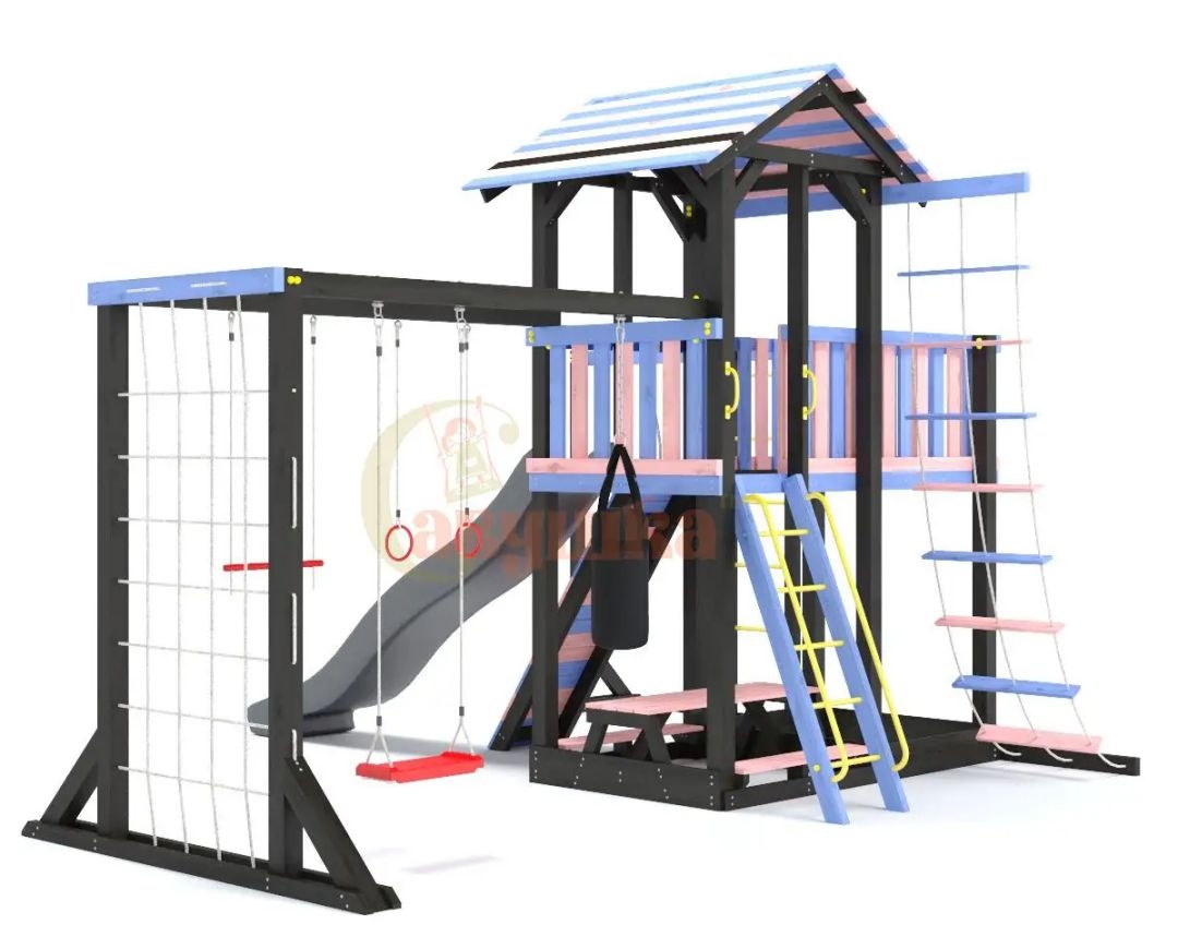 Детская площадка Савушка-15 (Color-4)