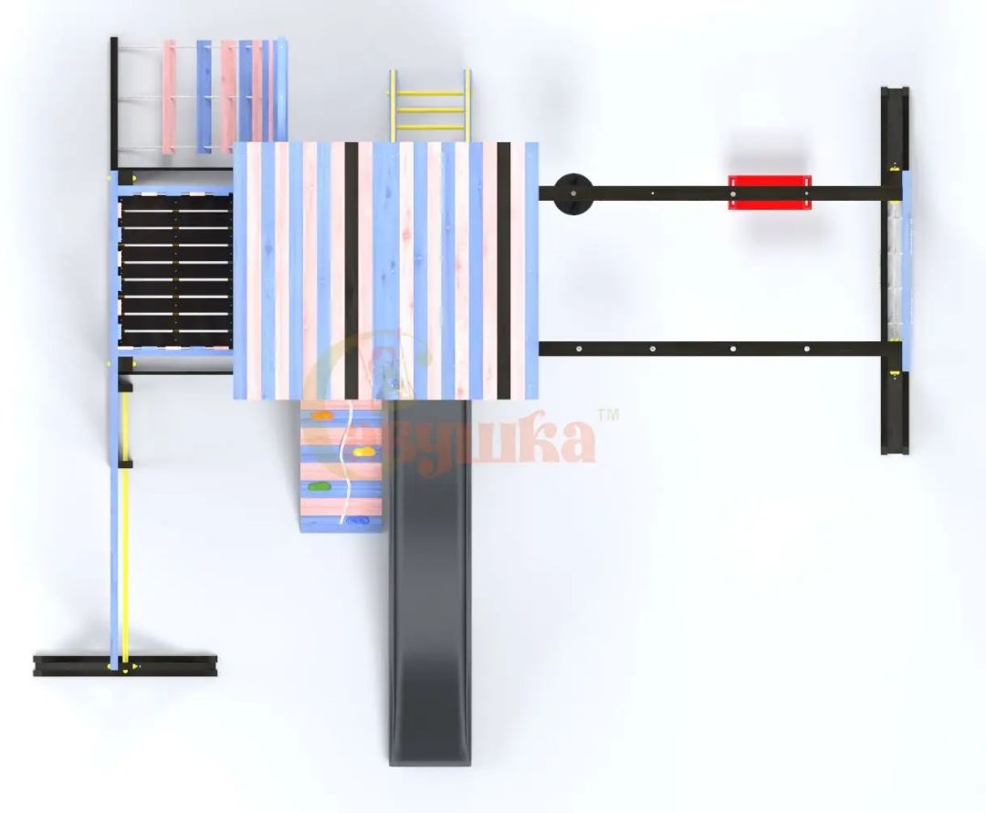 Детская площадка Савушка-15 (Color-4)