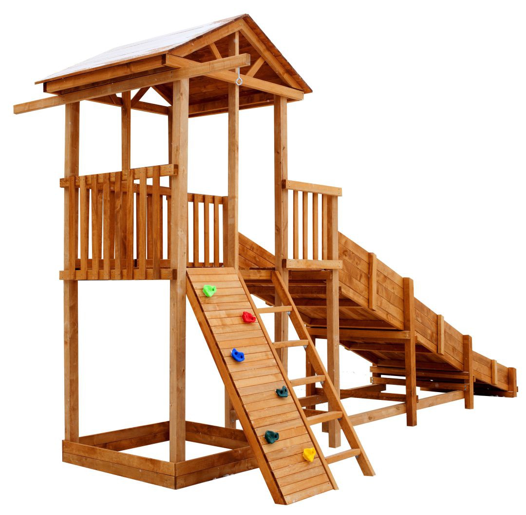 Детская площадка Можга Спортивный  городок Можга 2 с зимней горкой