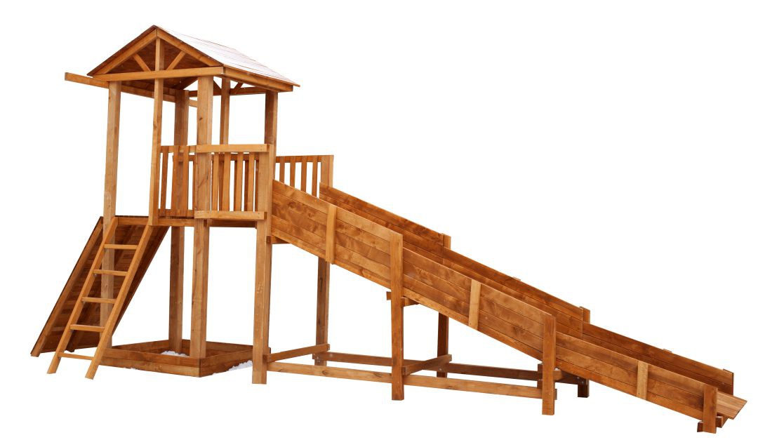 Детская площадка Можга Спортивный городок Можга 3 с зимней горкой