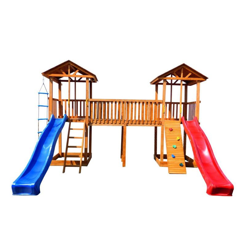 Детская площадка Можга Спортивный городок 6 с узким скалодромом