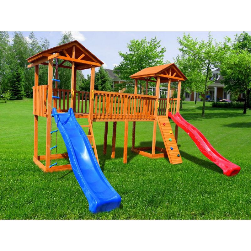 Детская площадка Можга Спортивный городок 6 с узким скалодромом