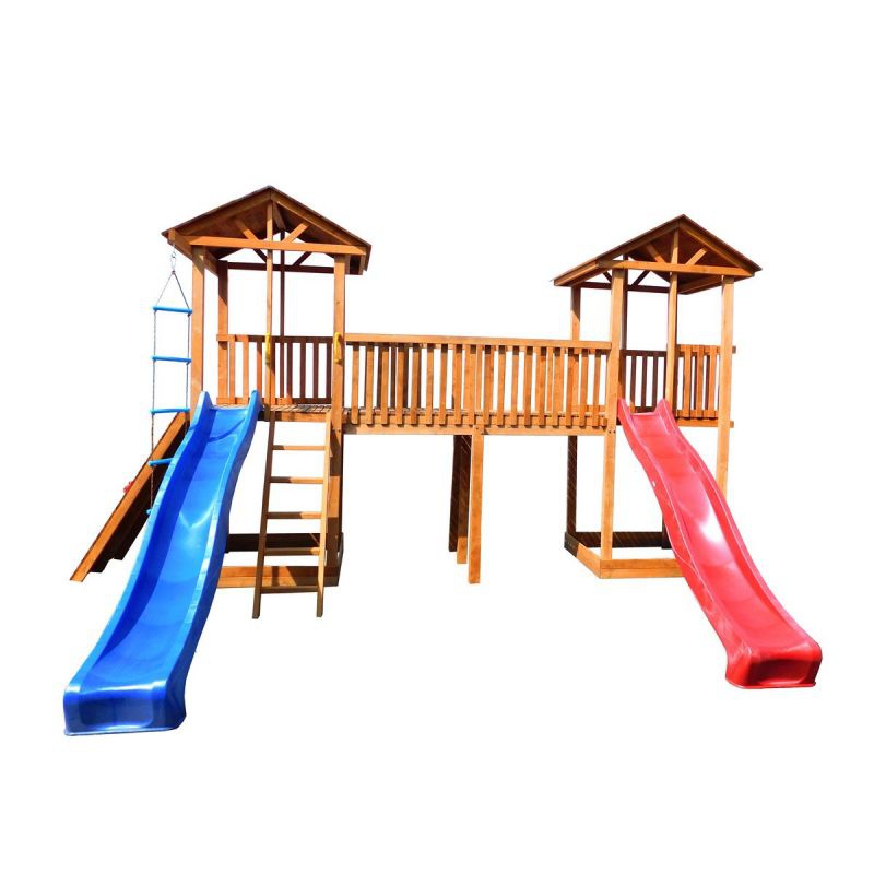 Детская площадка Можга Спортивный городок 6 с широким скалодромом