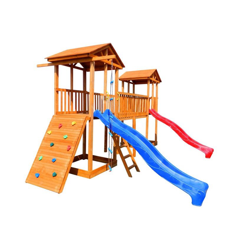 Детская площадка Можга Спортивный городок 6 с широким скалодромом