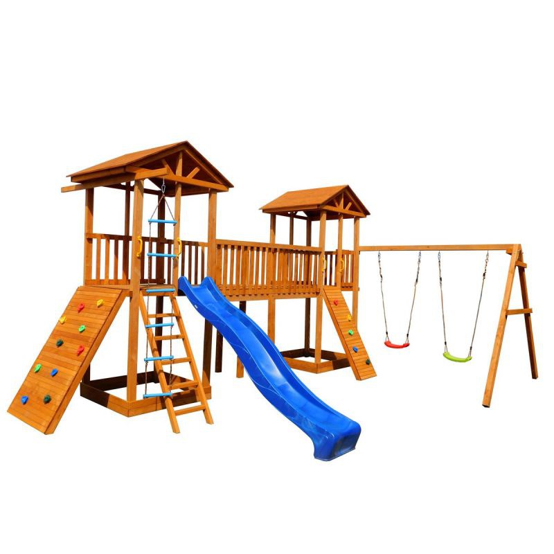 Детская площадка Можга Спортивный городок 7 с качелями