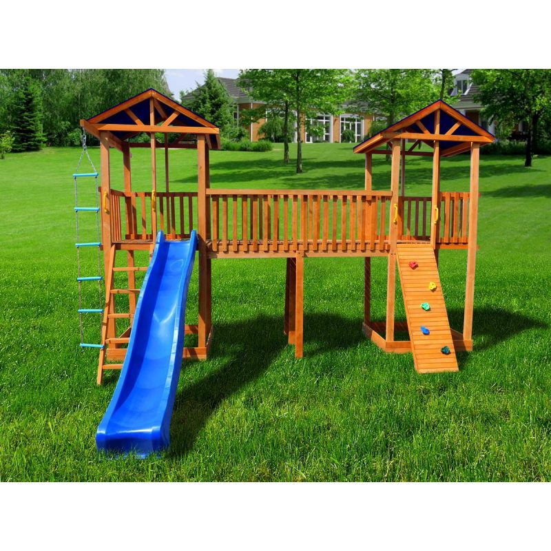 Детская площадка Моржа Спортивный городок 7 крыша тент