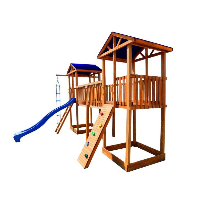 Детская площадка Моржа Спортивный городок 7 крыша тент