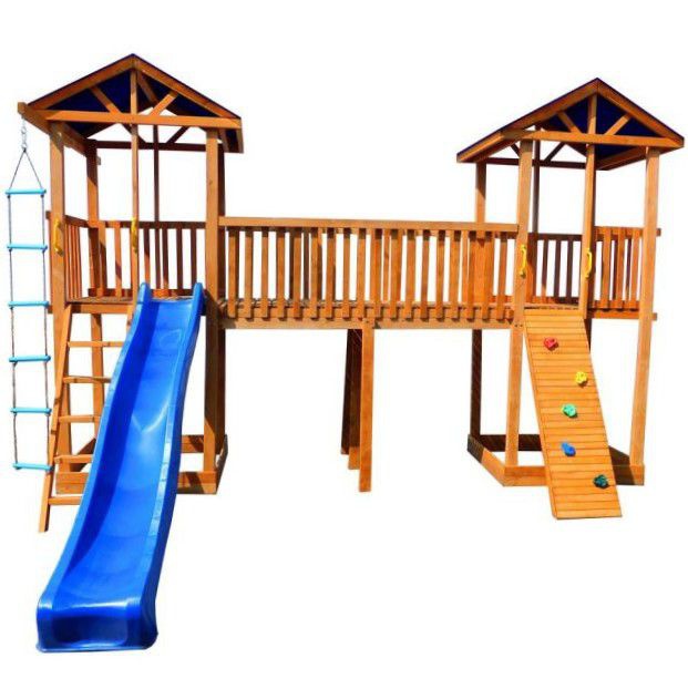 Детская площадка Моржа Спортивный городок 7 крыша тент