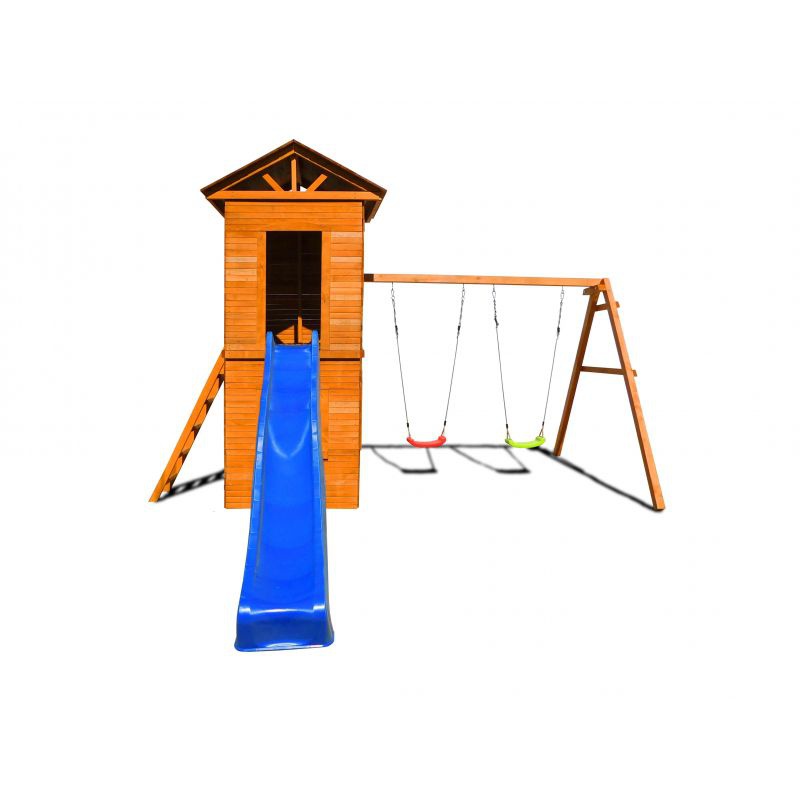 Детская площадка Можга Спортивный городок 8 c узкой лестницей