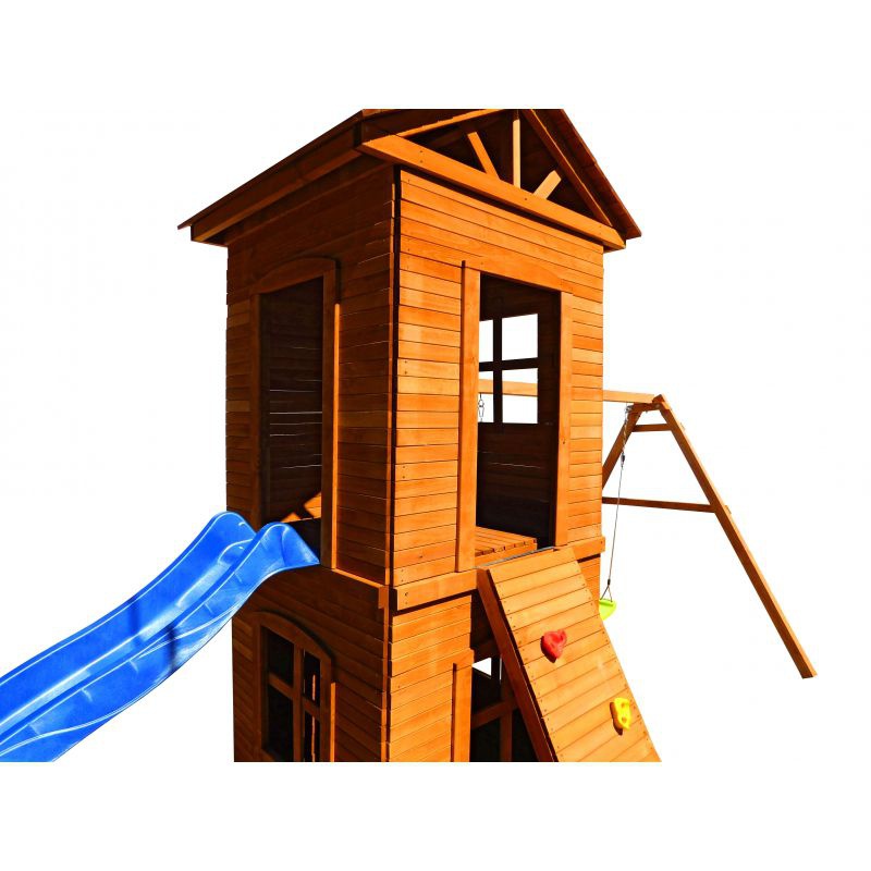 Детская площадка Можга Спортивный городок 8 c узким скалодромом