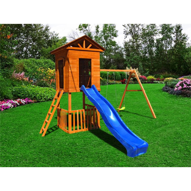 Детская площадка Можга Спортивный городок Избушка