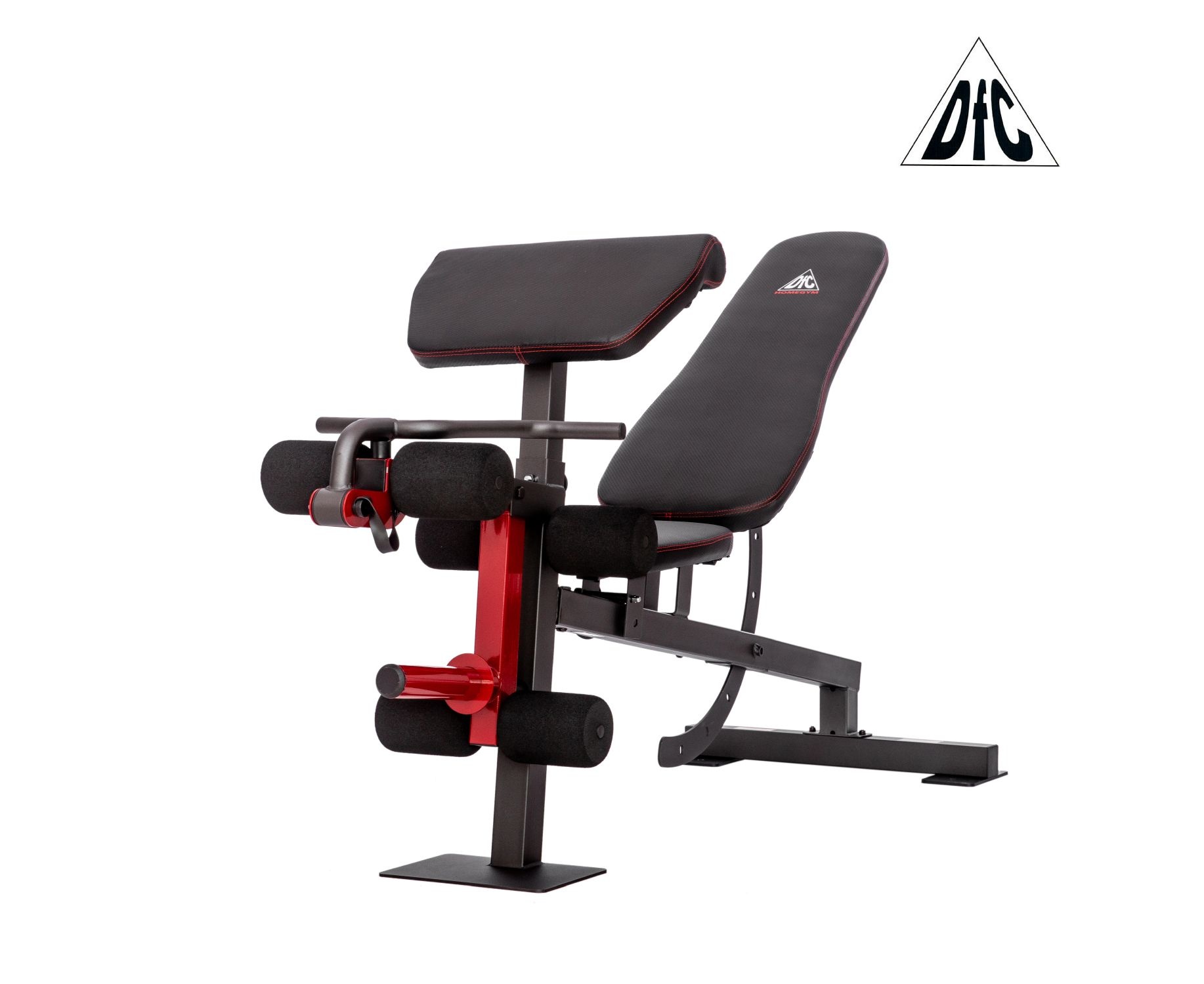 Силовой тренажер со скамьей и опциями DFC 8500 (D3023B+D3022SM)