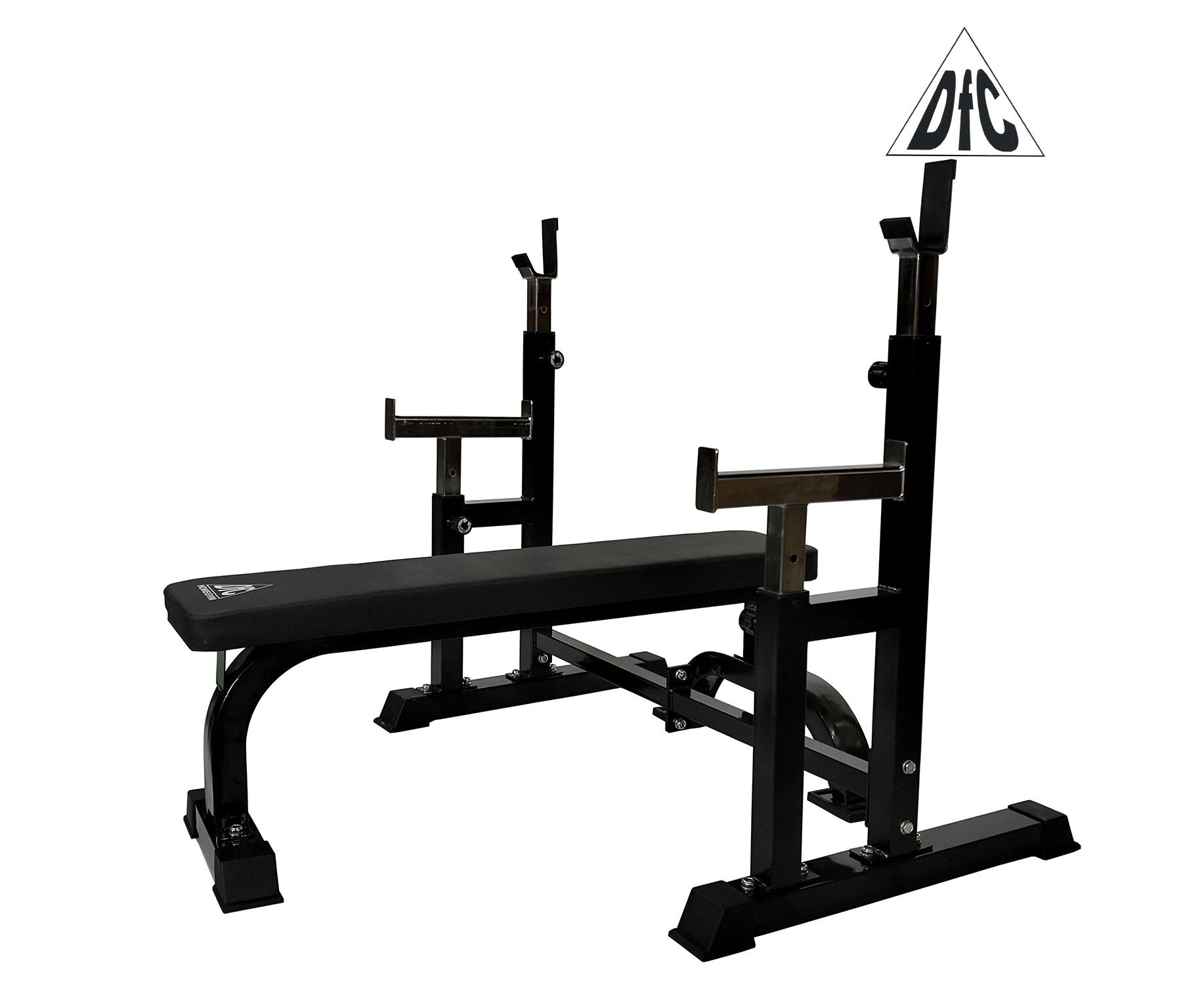 Скамья со стойками под штангу DFC DZ005FBB