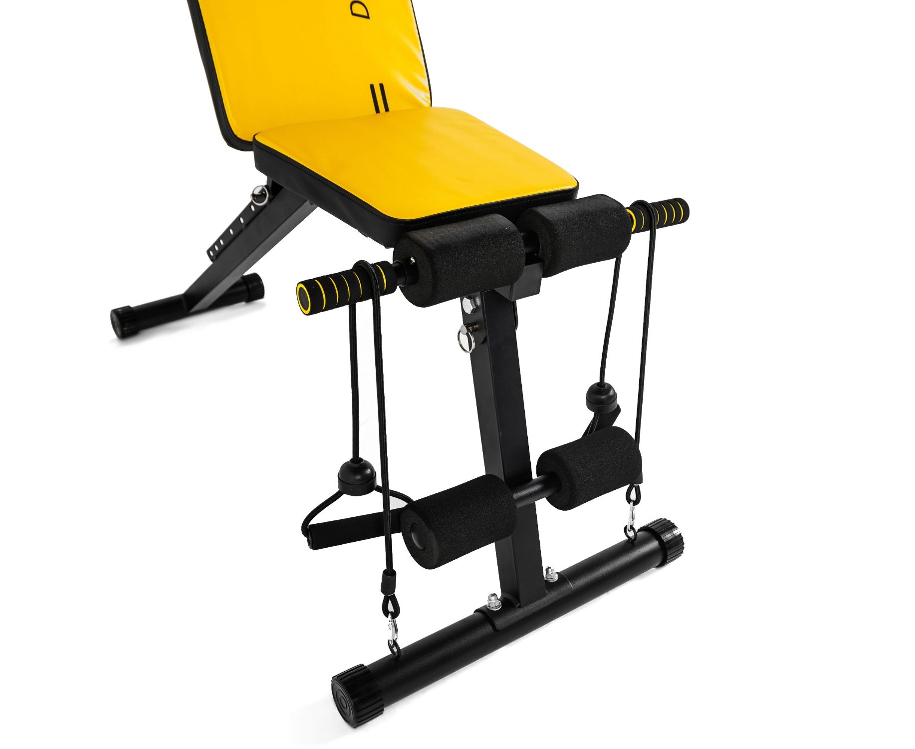 Скамья универсальная с эспандерами DFC D008Y