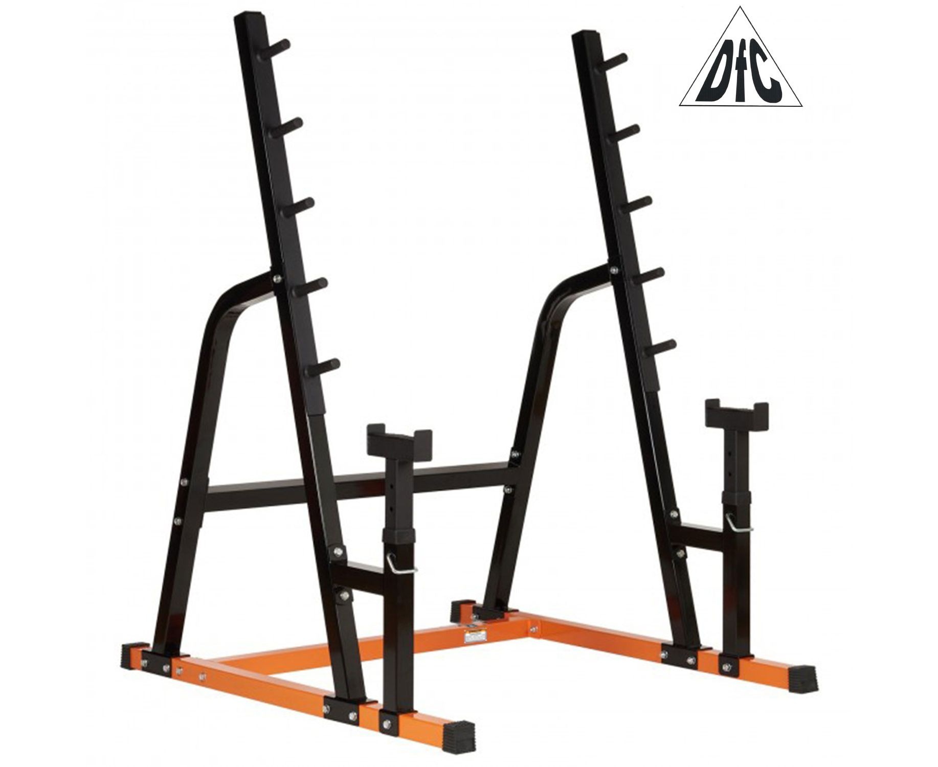 Стойка под штангу DFC черная/оранж. DSST14 (два короба)