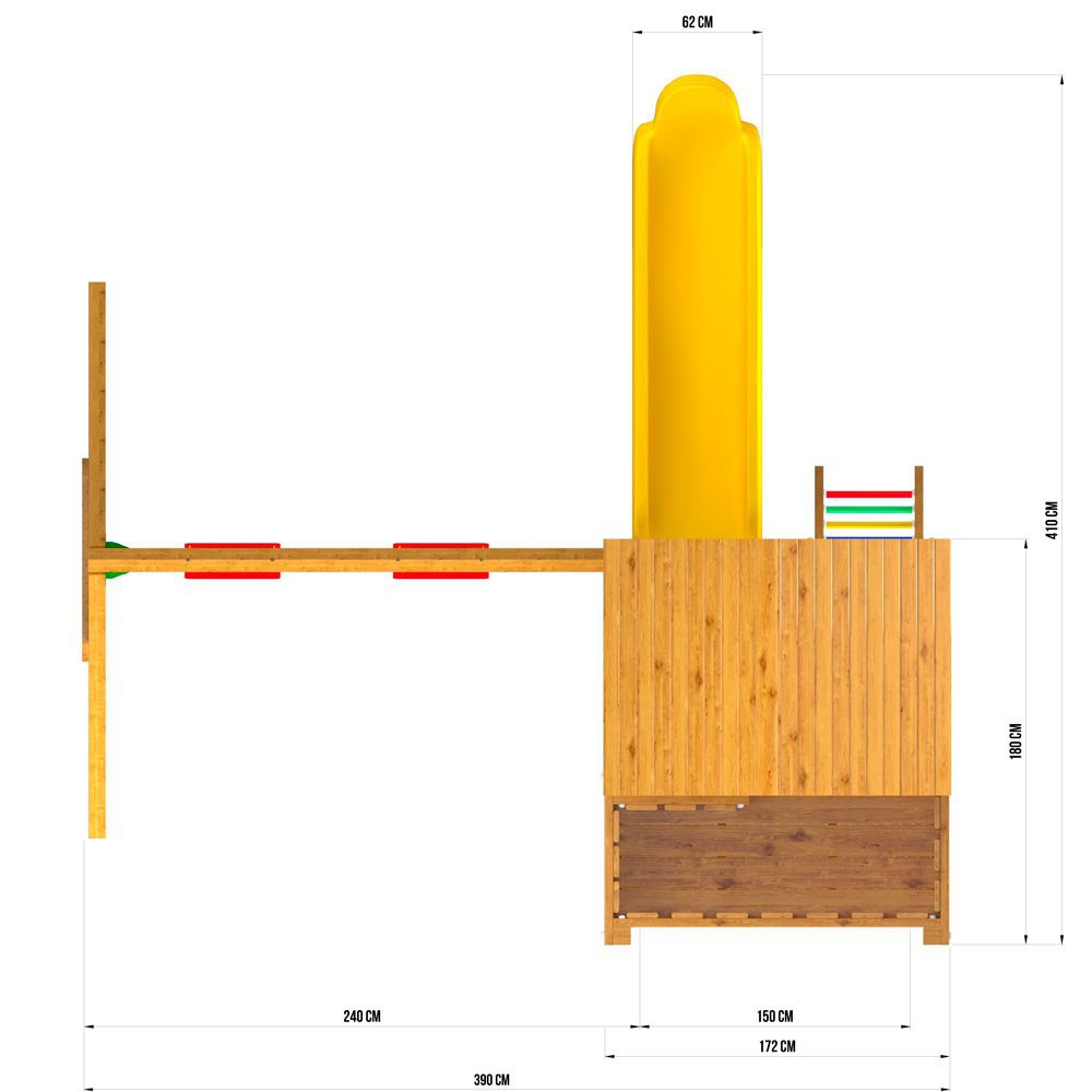 Детский игровой комплекс Jungle Palace JP9