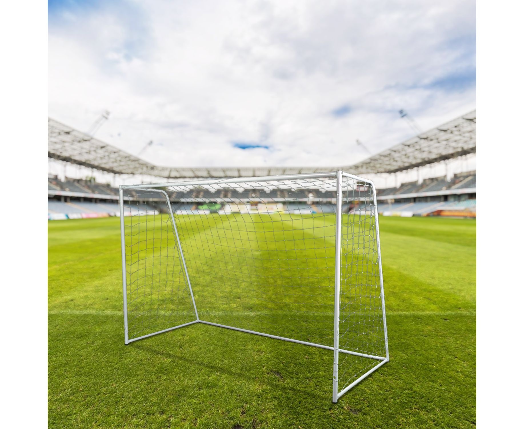 Ворота игровые DFC GOAL302T 302x200x130cm с тентом для отрабатывания ударов