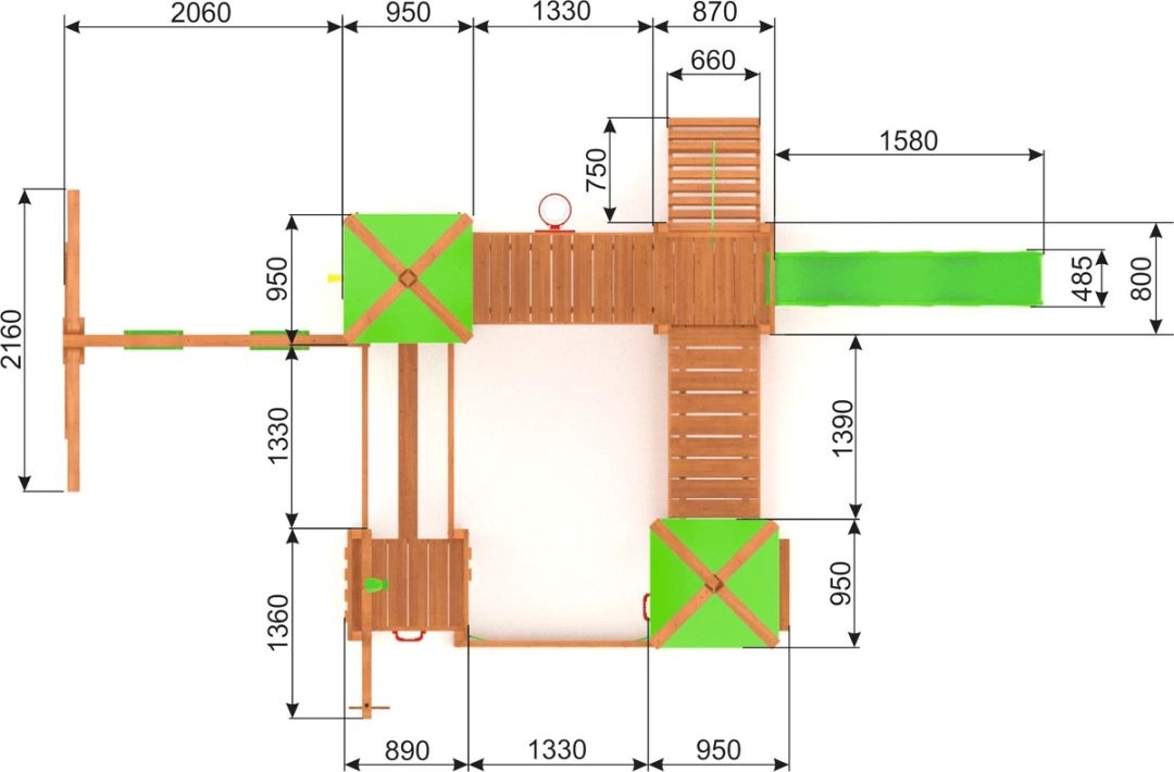 Детская площадка IgraGrad W22